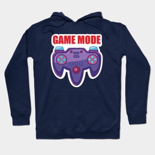 Game Mode Joystick Controller  Design for kids and Gamers Hoodie